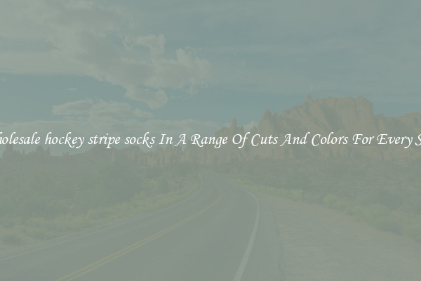 Wholesale hockey stripe socks In A Range Of Cuts And Colors For Every Shoe