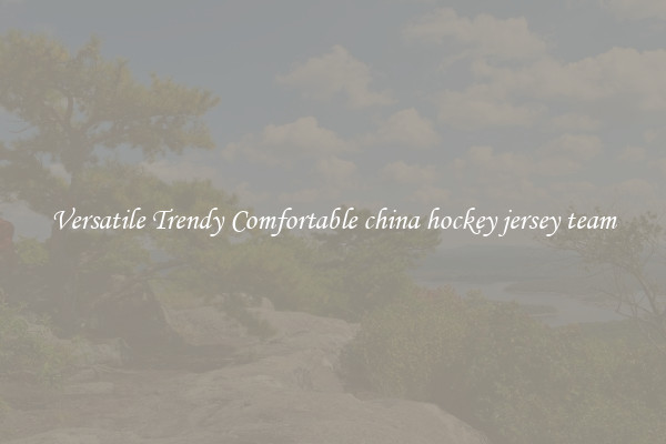 Versatile Trendy Comfortable china hockey jersey team