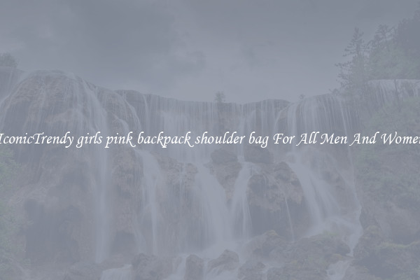 IconicTrendy girls pink backpack shoulder bag For All Men And Women